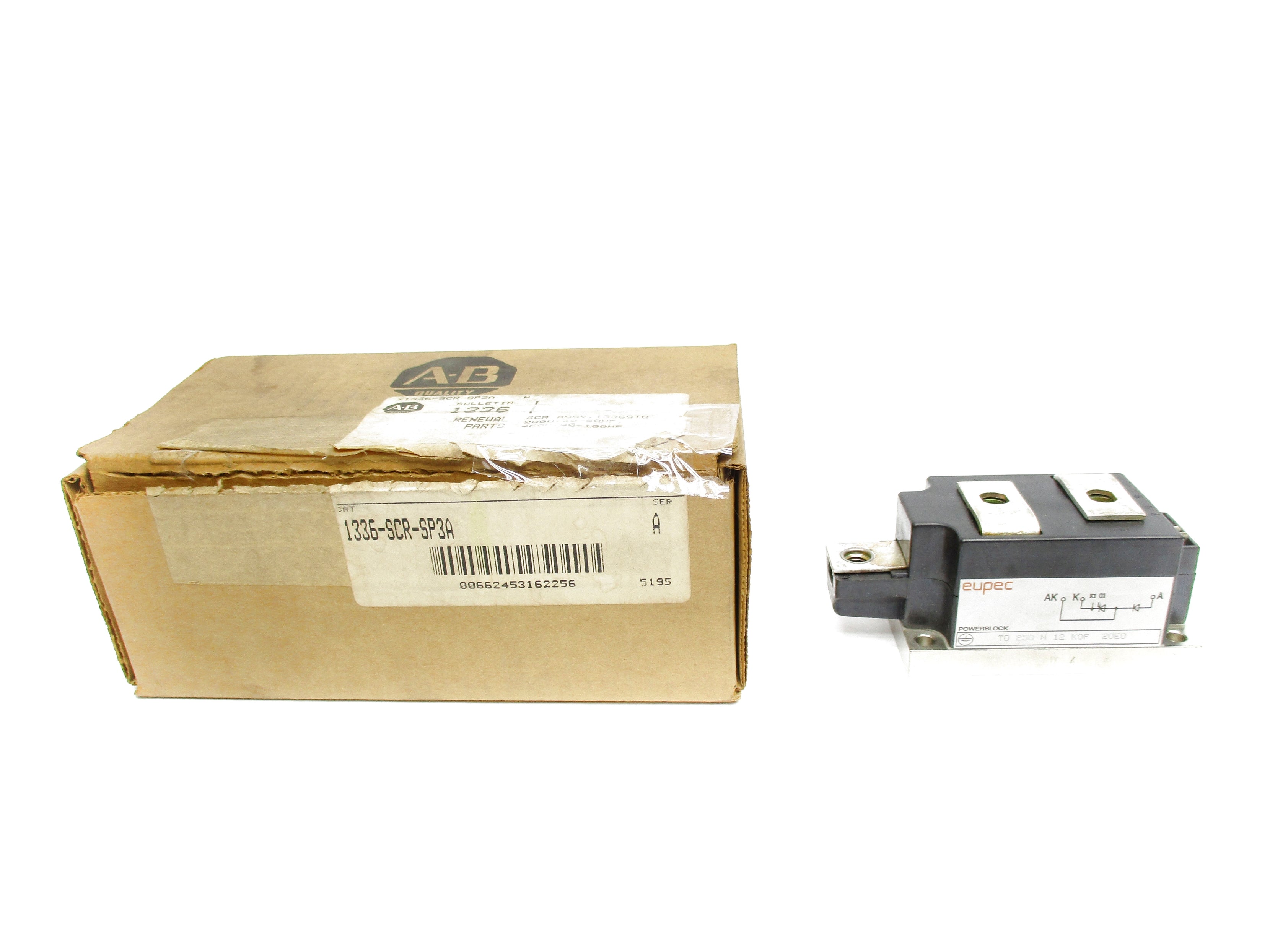 ALLEN BRADLEY 1336-SCR-SP3A SER. A (BR/WH) NSMP