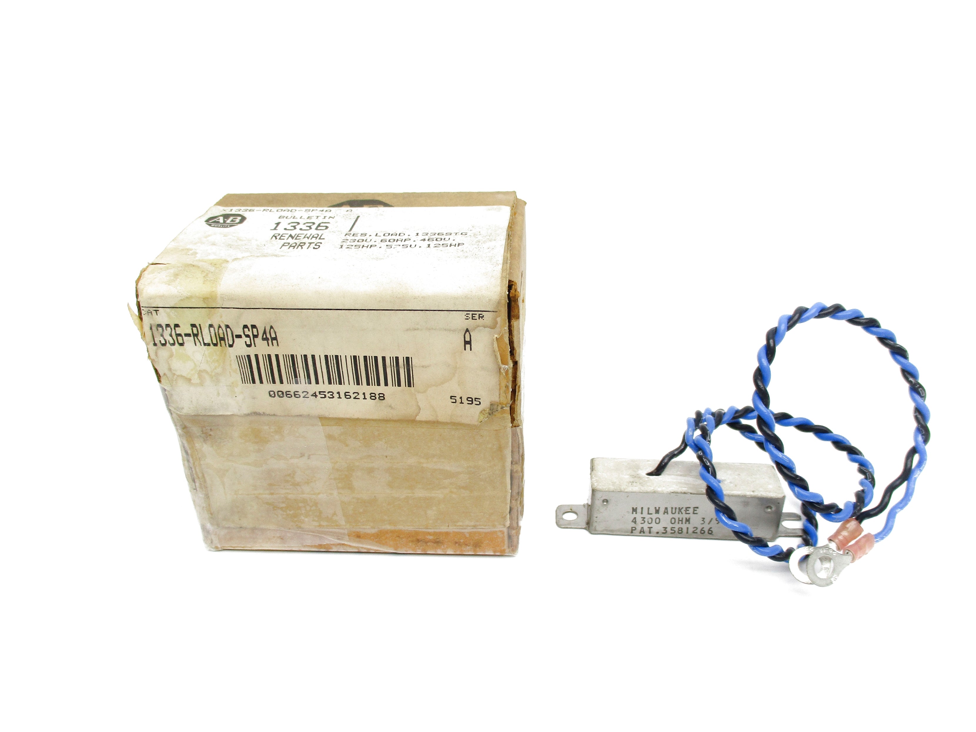 ALLEN BRADLEY 1336-RLOAD-SP4A SER. A (BR/WH) NSMP