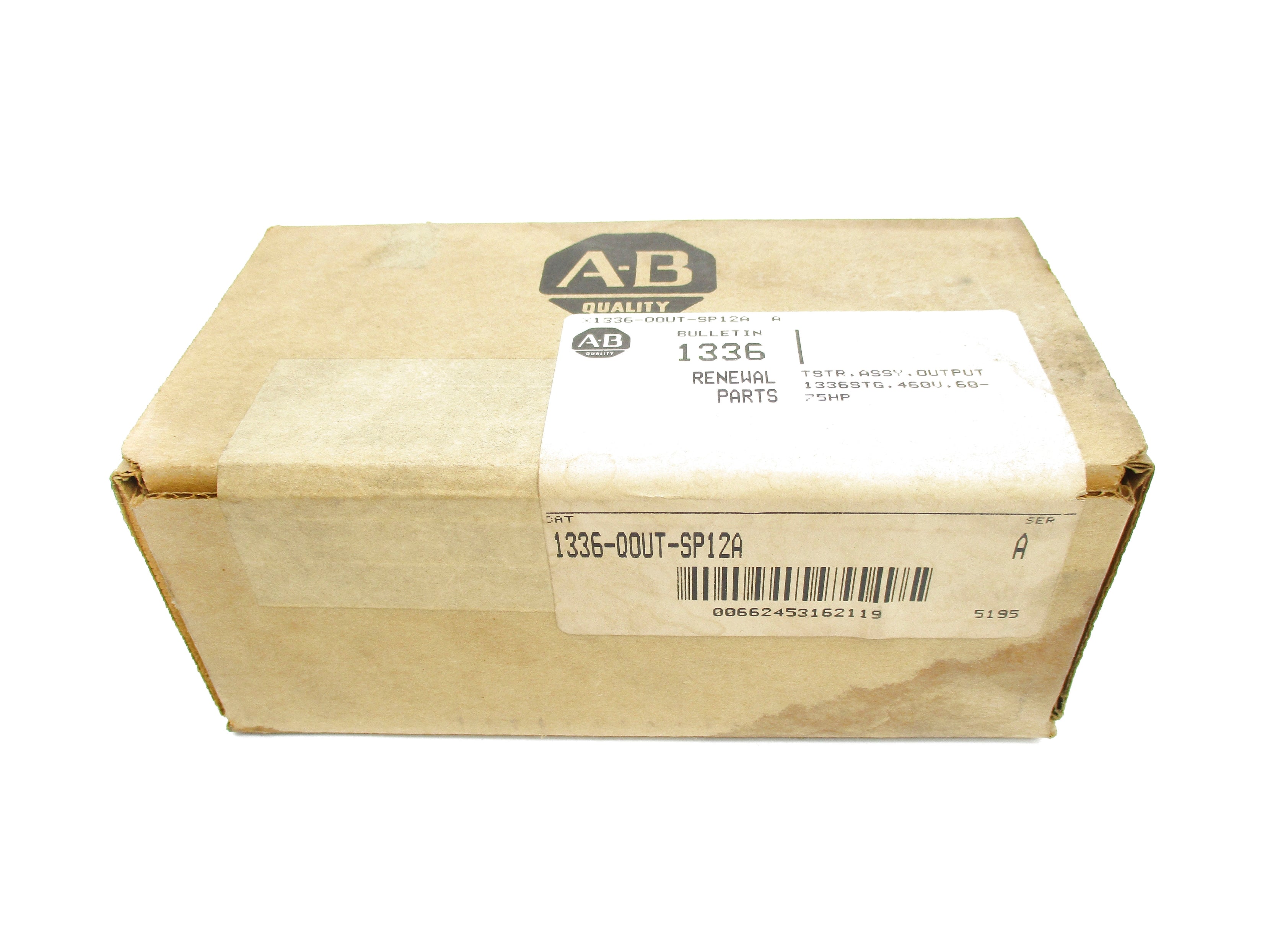 ALLEN BRADLEY 1336-QOUT-SP12A SER. A (BR/WH) NSFS