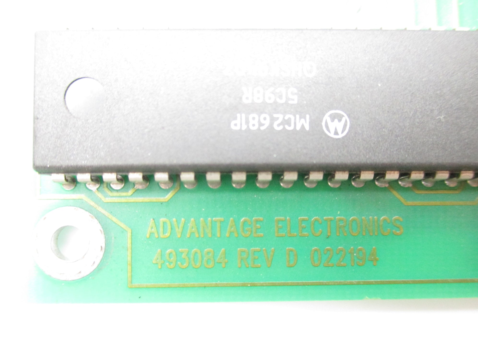 ADVANTAGE ELECTRONICS 493084 REV. D UNMP