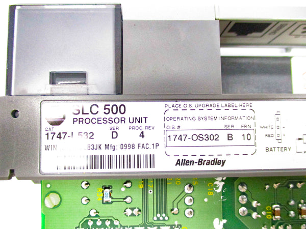 ALLEN BRADLEY 1747-L532 SER. D F/W 10 24VDC NSNP