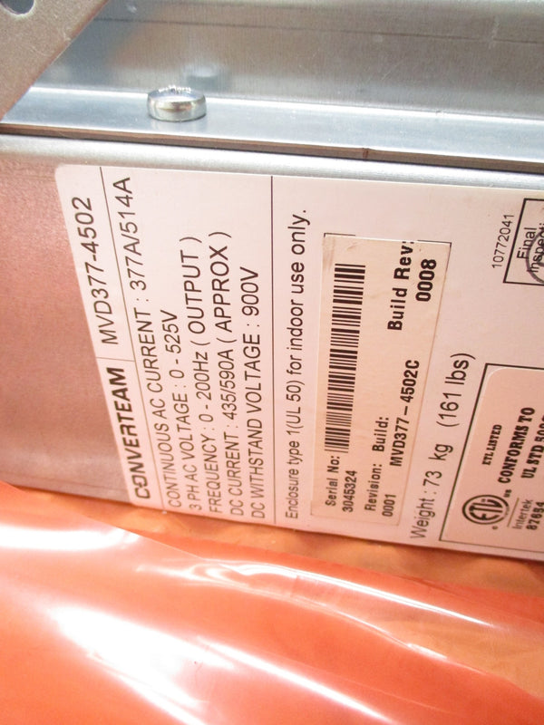 GENERAL ELECTRIC MVD377-4502C REV. 0001 NSMP