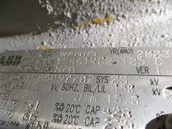 ABB RMR14103 15B614G2-125C REMAN