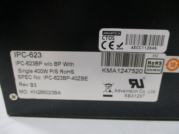 ADVANTECH IPC-623BP-40ZBE NSMP