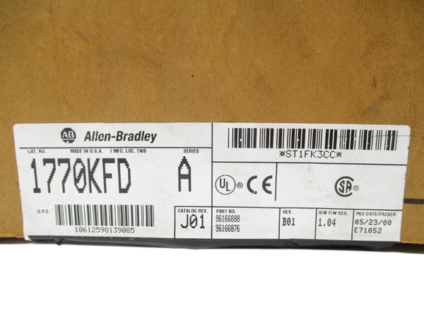 ALLEN BRADLEY 1770-KFD SER. A F/W 1.04 NSMP