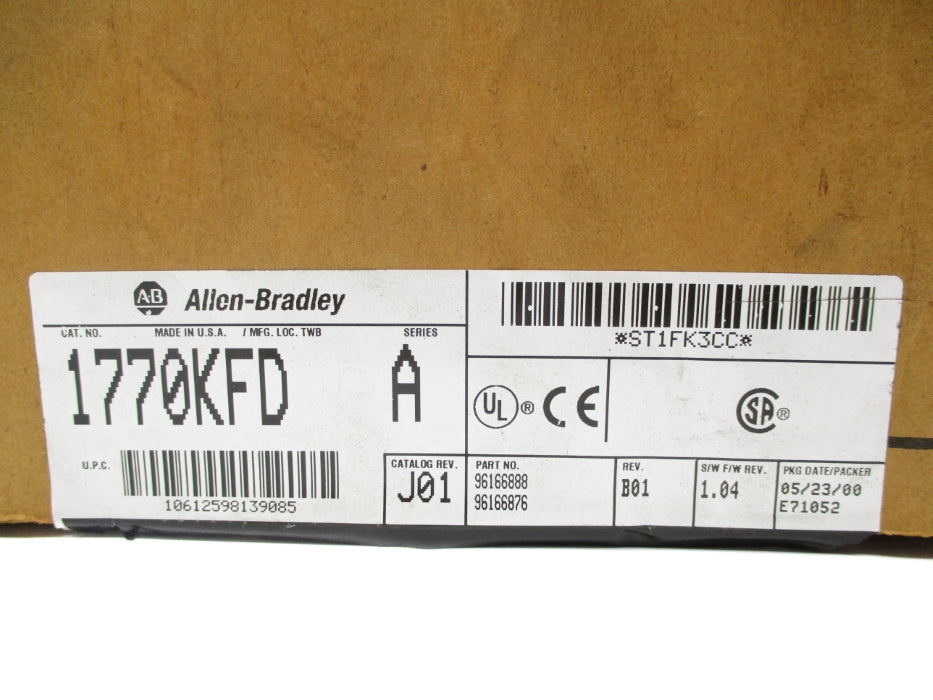 ALLEN BRADLEY 1770-KFD SER. A F/W 1.04 NSMP