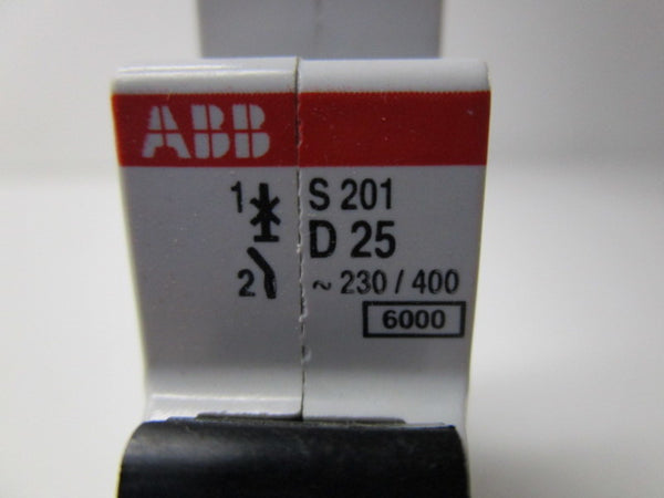 ABB S201-D25 230/400V 25A NSMP