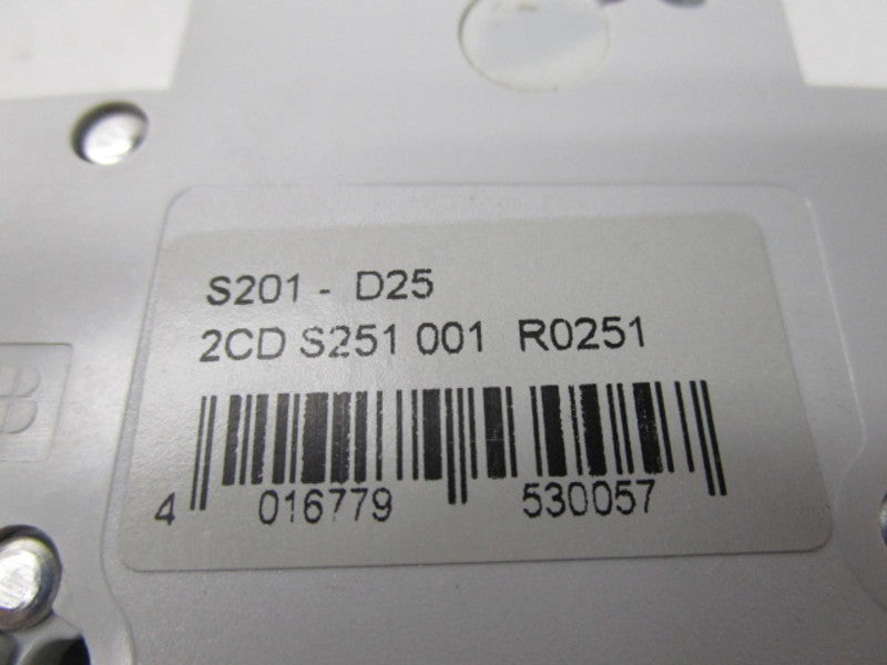 ABB S201-D25 230/400V 25A NSMP