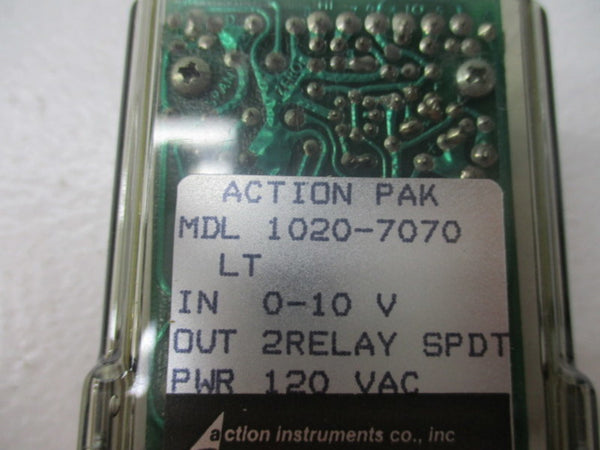 ACTION INSTRUMENT 1020-7070-LT 120VAC NSMP