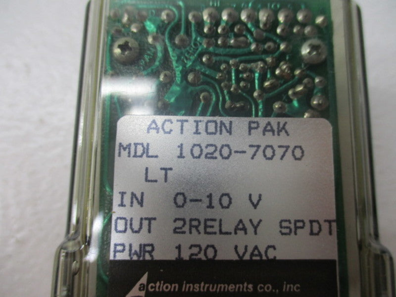 ACTION INSTRUMENT 1020-7070-LT 120VAC NSMP