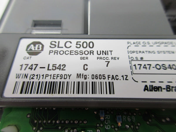 ALLEN BRADLEY 1747-L542 SER. C F/W 8 (NO KEY) NSNP
