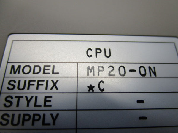 YOKOGAWA MP20-0N NSNP