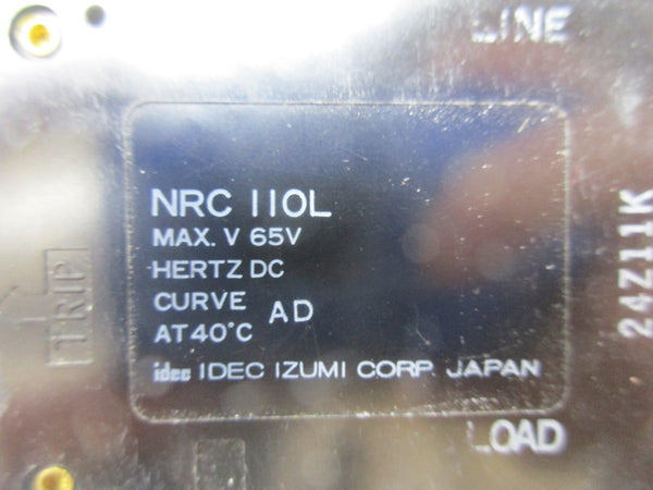 IDEC NRC110L-3AAD CIRCUIT BREAKER 3A 250V  NSNP