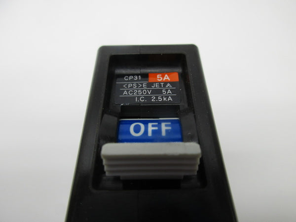 FUJIE ELECTRIC CP31-5A CIRCUIT BREAKER 250VAC 5A  NSNP