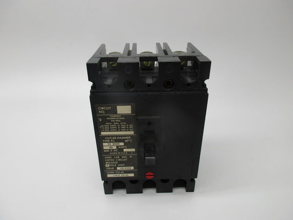 CUTLER HAMMER FC3020 CIRCUIT BREAKER 20A 600VAC  UNMP