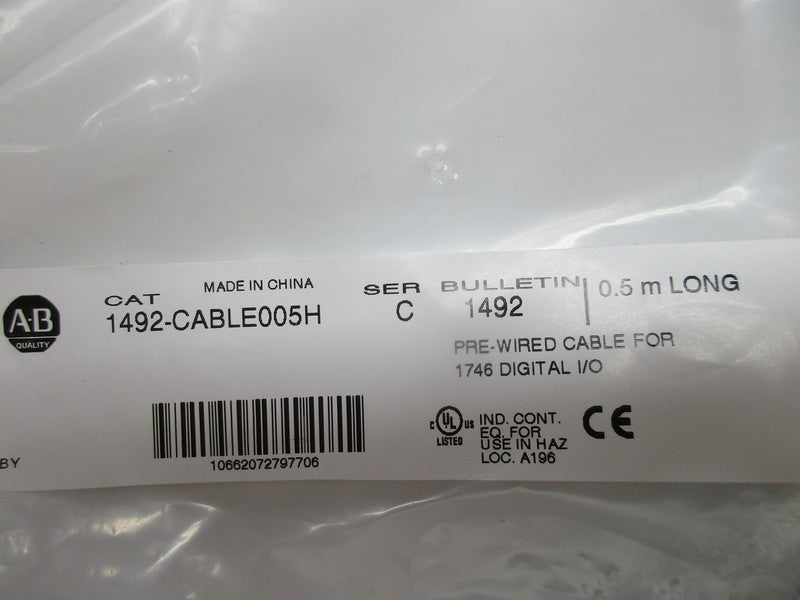 ALLEN BRADLEY 1492-CABLE005H SER. C NSMP