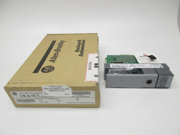 ALLEN BRADLEY 1747-L551 SER. D F/W 13 (NO KEY) NSMP