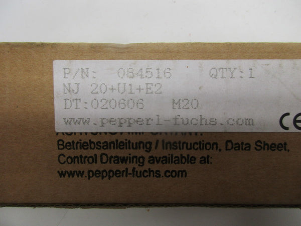 PEPPERL+FUCHS NJ20-U1-E2 NSMP