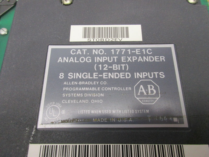 ALLEN BRADLEY 1771-E1C UNMP
