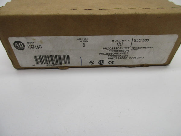 ALLEN BRADLEY 1747-L541 SER. B F/W 9  NSMP