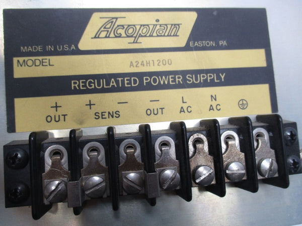 ACOPIAN A24H1200 250V 2A UNMP