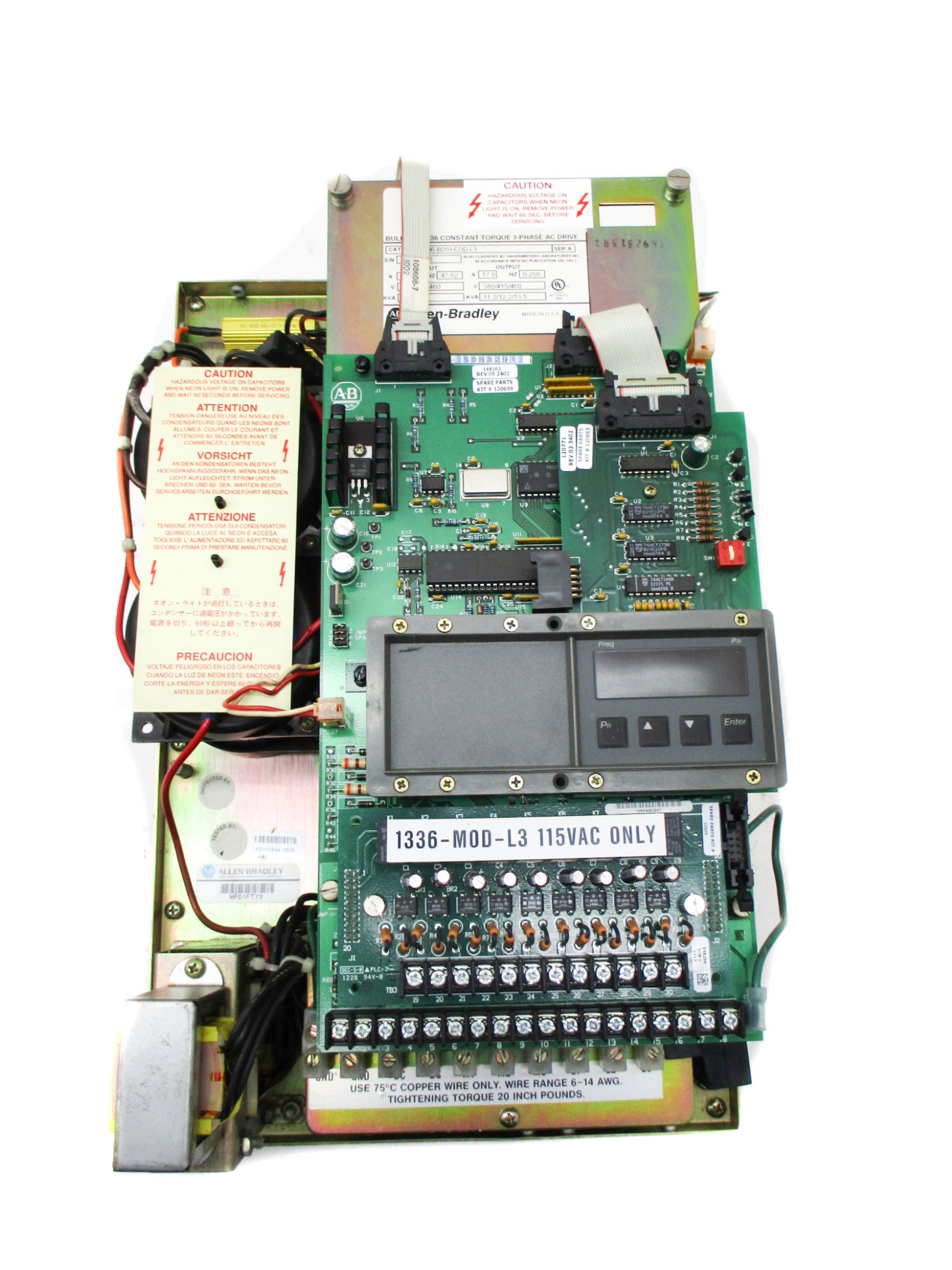 ALLEN BRADLEY 1336-B010-EOD-L3 SER.A REMAN
