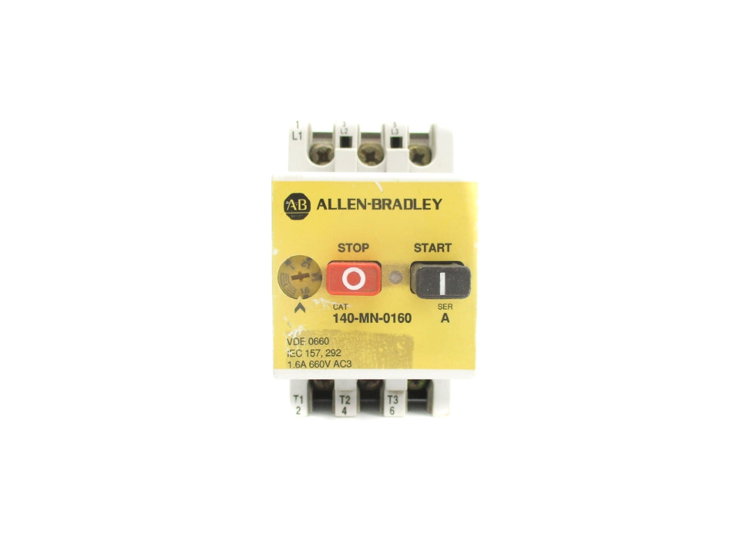 ALLEN BRADLEY 140-MN-0160 SER. A 660V 1.6A UNMP