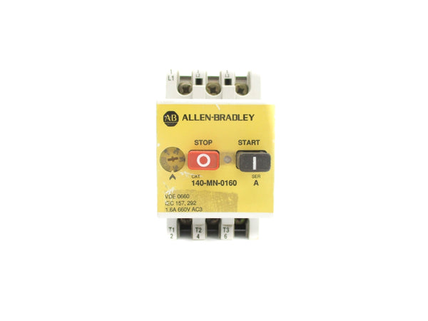 ALLEN BRADLEY 140-MN-0160 SER. A 660V 1.6A UNMP