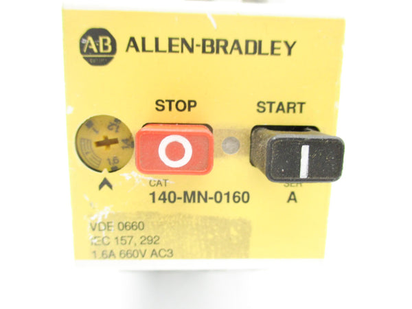 ALLEN BRADLEY 140-MN-0160 SER. A 660V 1.6A UNMP