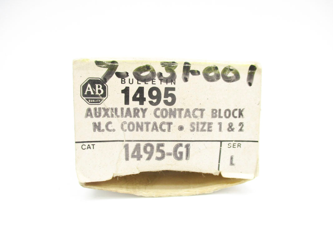 ALLEN BRADLEY 1495-G1 SER. L 600VAC (BK/YL) NSMP