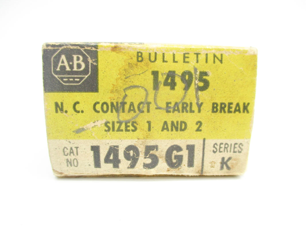 ALLEN BRADLEY 1495-G1 SER. K (BK/YL) NSMP
