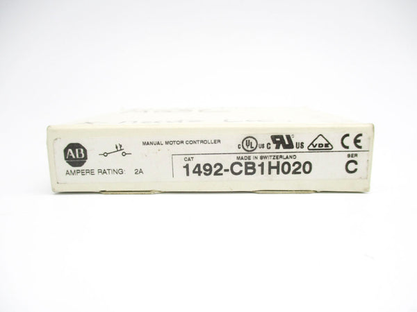 ALLEN BRADLEY 1492-CB1H020 SER. C 2A 277V (WH) NSMP