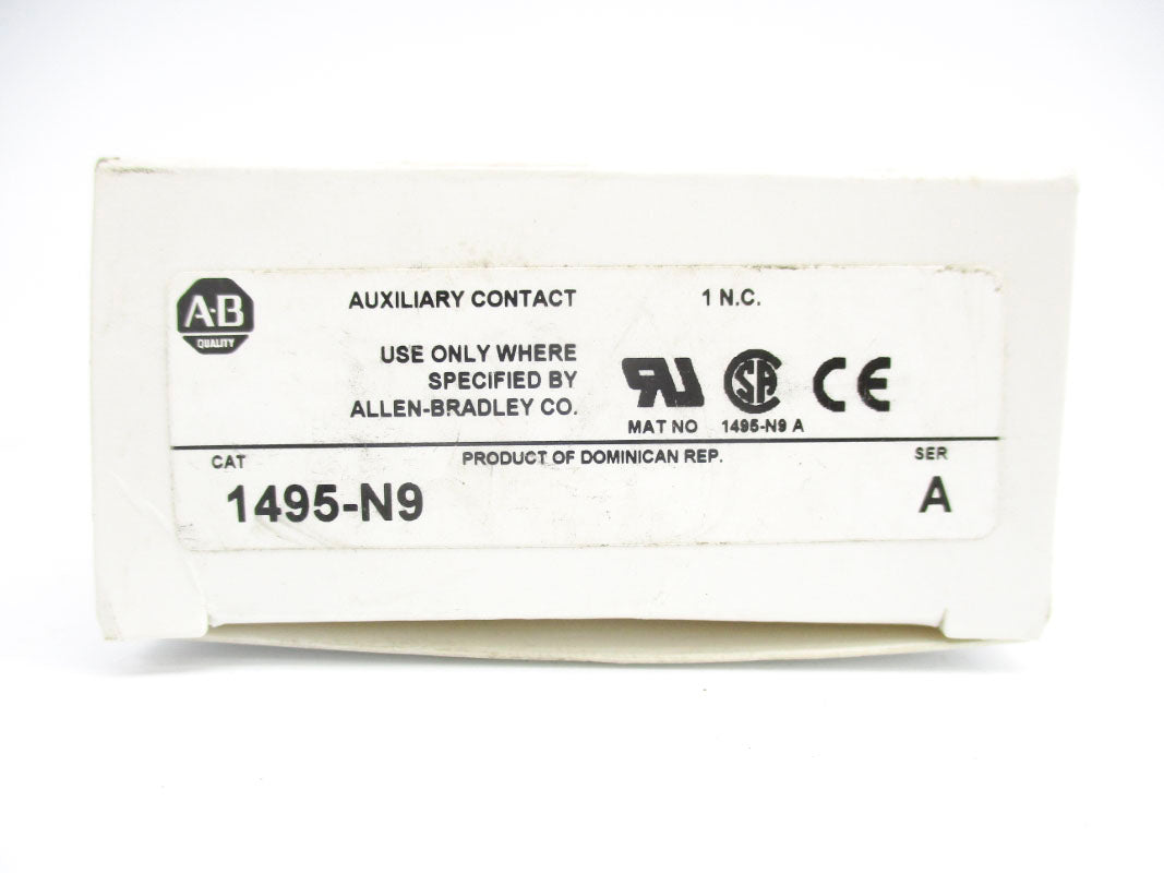 ALLEN BRADLEY 1495-N9 SER. A (WH) NSMP