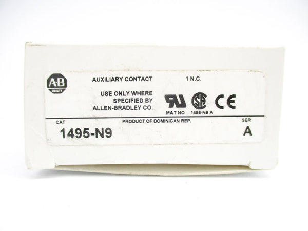 ALLEN BRADLEY 1495-N9 SER. A (WH) NSMP