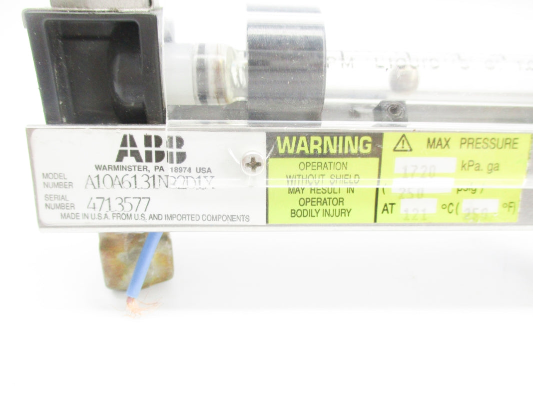 ABB A10A6131NB2D1X 250PSI UNMP