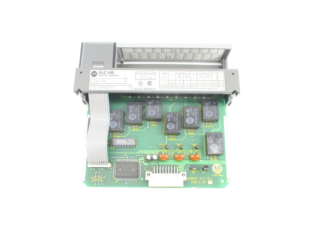 ALLEN BRADLEY 1746-OX8 SER. A 10-250VAC (NO TERMINAL) UNMP