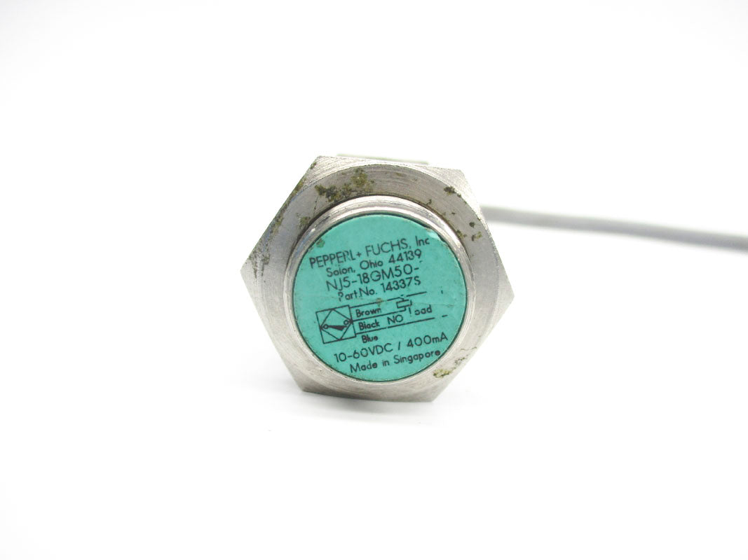 PEPPERL+FUCHS NJ5-18GM50-E 14337S 10-60VDC 400A UNMP