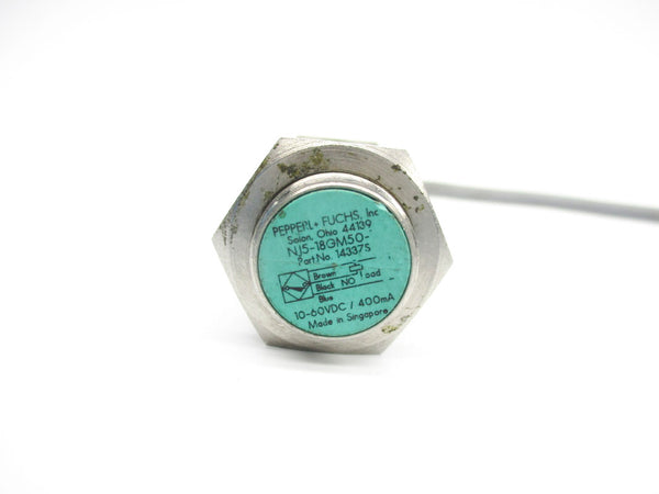 PEPPERL+FUCHS NJ5-18GM50-E 14337S 10-60VDC 400A UNMP