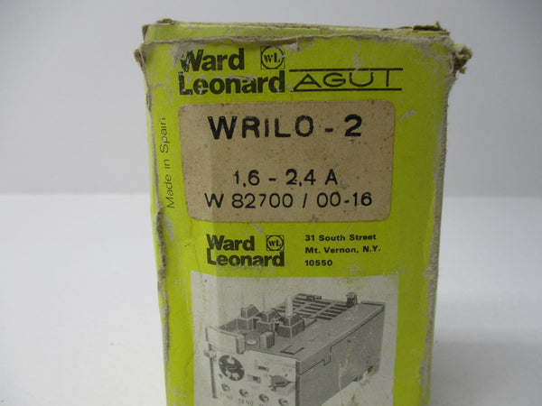 AGUI WARD LEONARD WRILO-2 W82700/00-16  NSMP