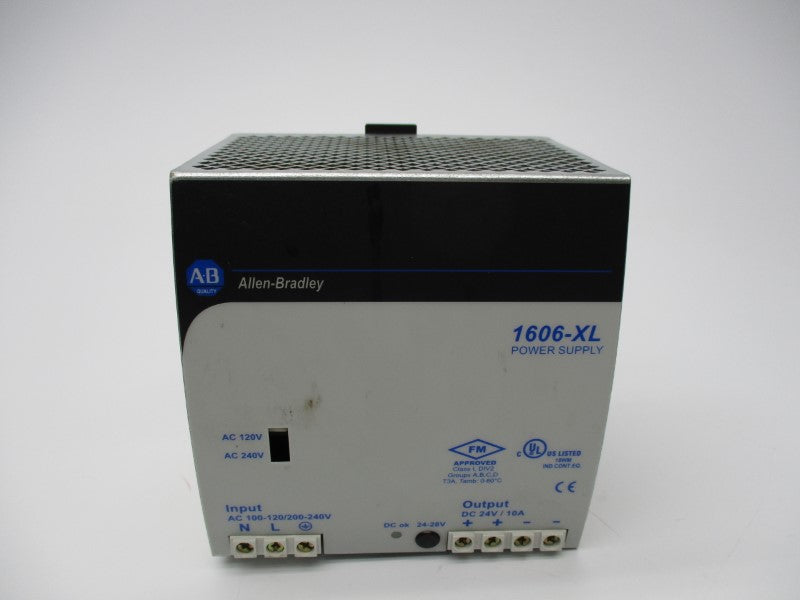ALLEN BRADLEY 1606-XL240E SER. A 100-120/200-240VAC 6/2.8A NSNP