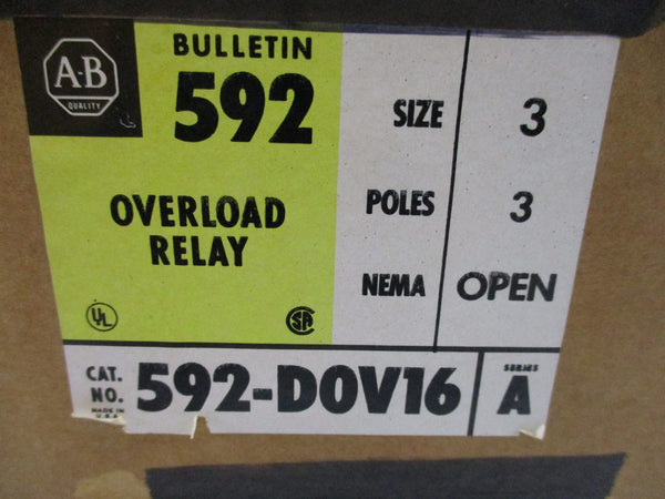 ALLEN BRADLEY  592-DOV16 SER. A NSMP