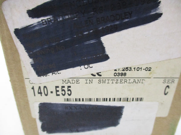 ALLEN BRADLEY 140-E55 SER. C (BR/WH) NSMP