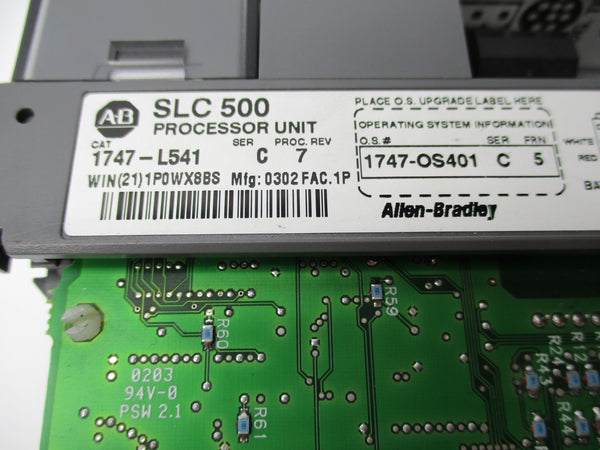 ALLEN BRADLEY 1747-L541 SER. C F/W 5 NSNP