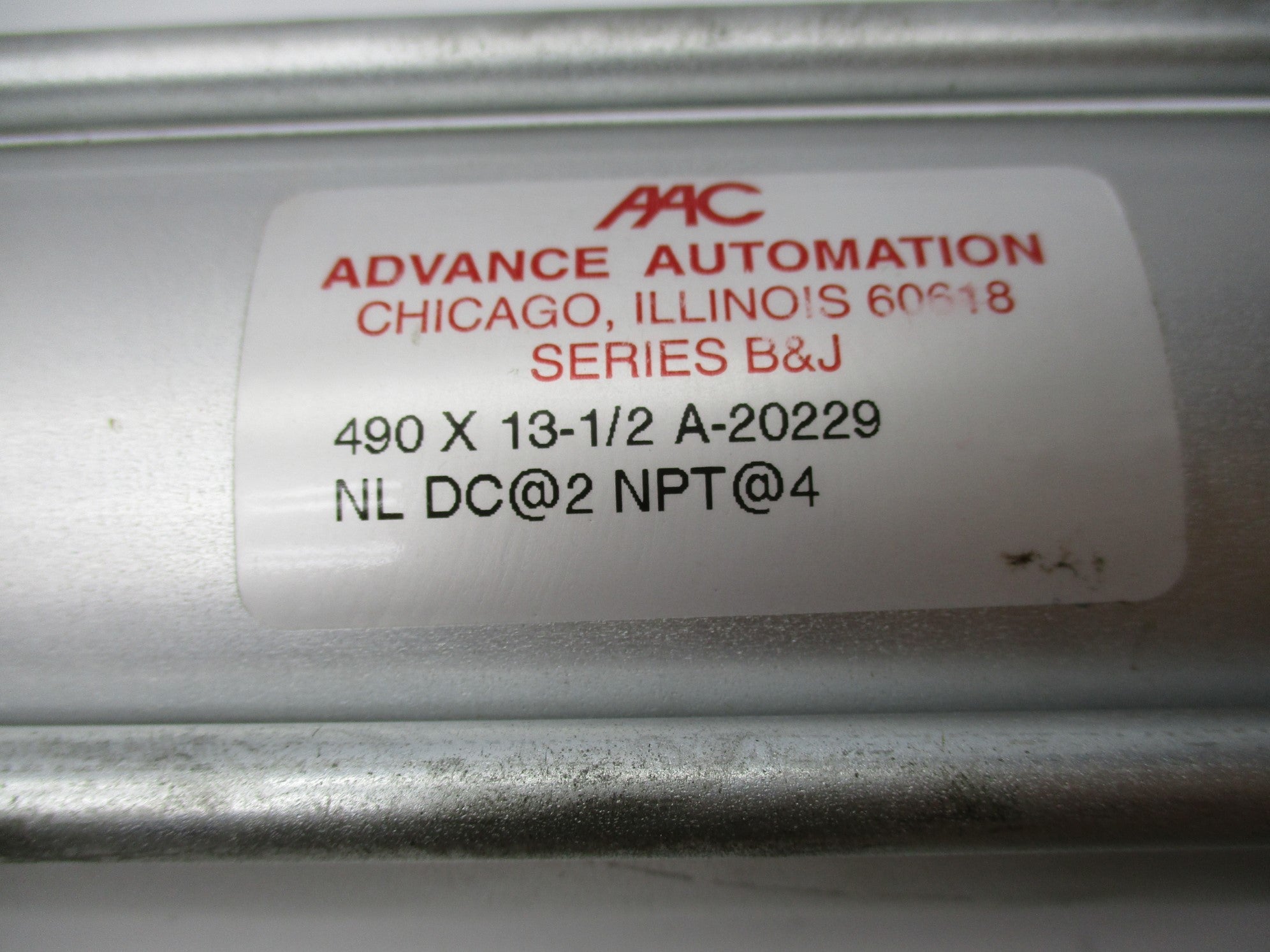 ADVANCE AUTOMATION 490X13-1/2-A-20229 NSNP
