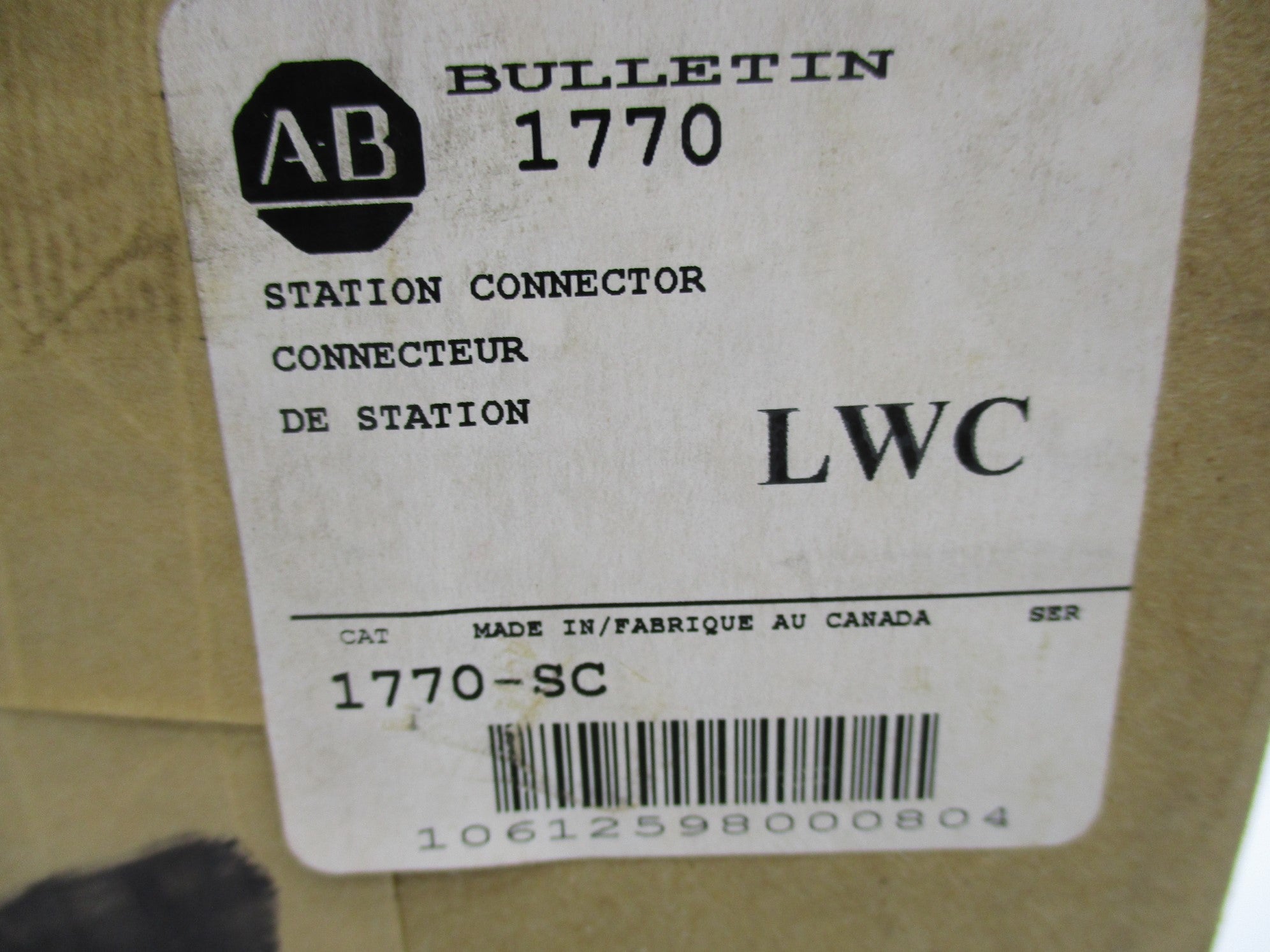 ALLEN BRADLEY 1770-SC NSMP