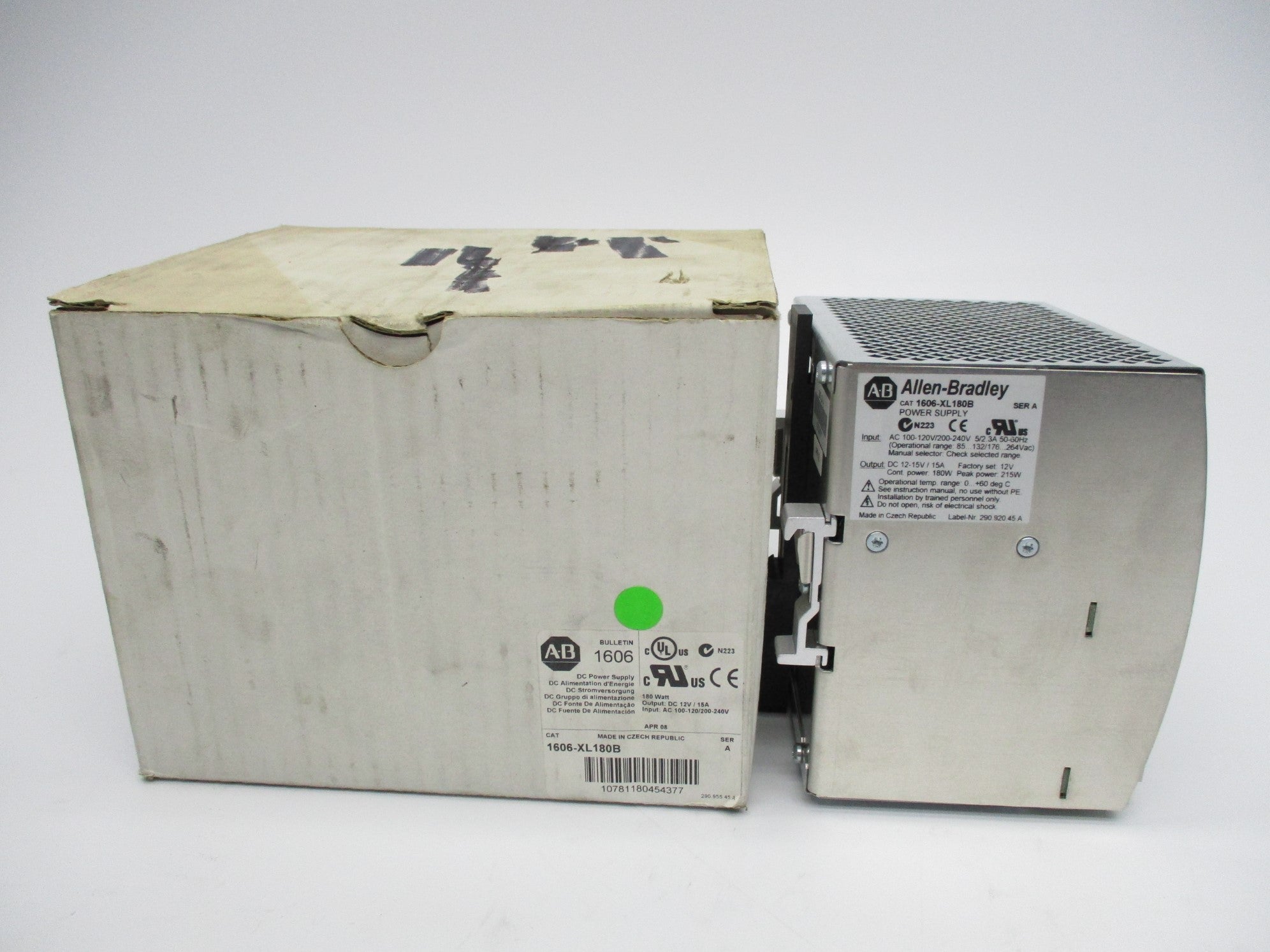 ALLEN BRADLEY 1606-XL1808 SER. A (WH) NSMP