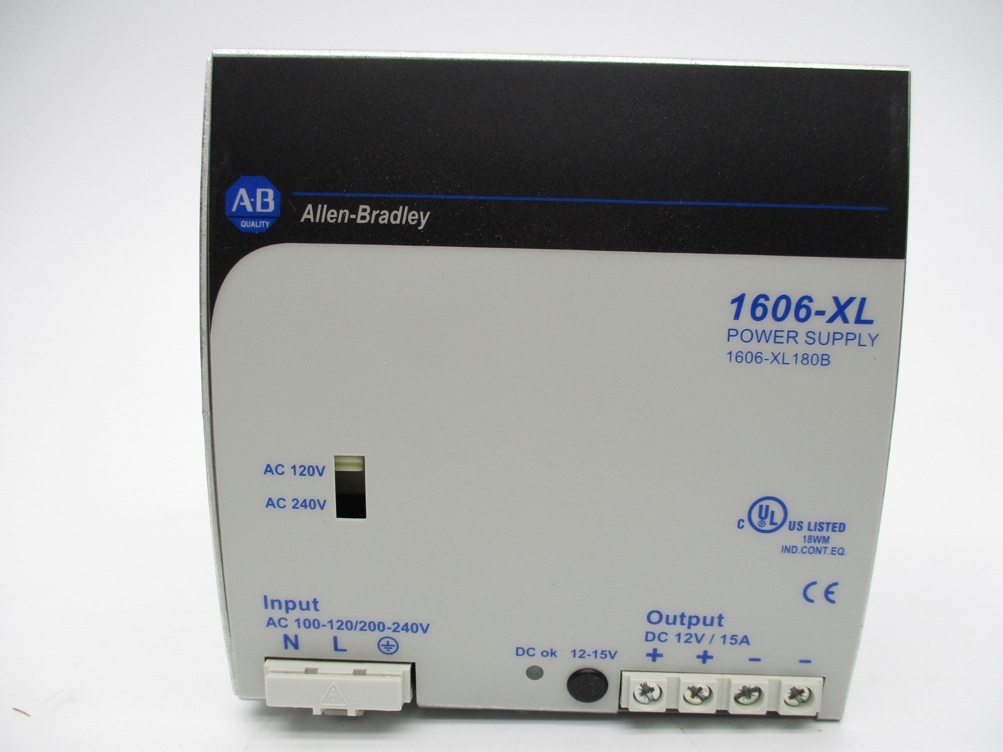 ALLEN BRADLEY 1606-XL1808 SER. A (WH) NSMP