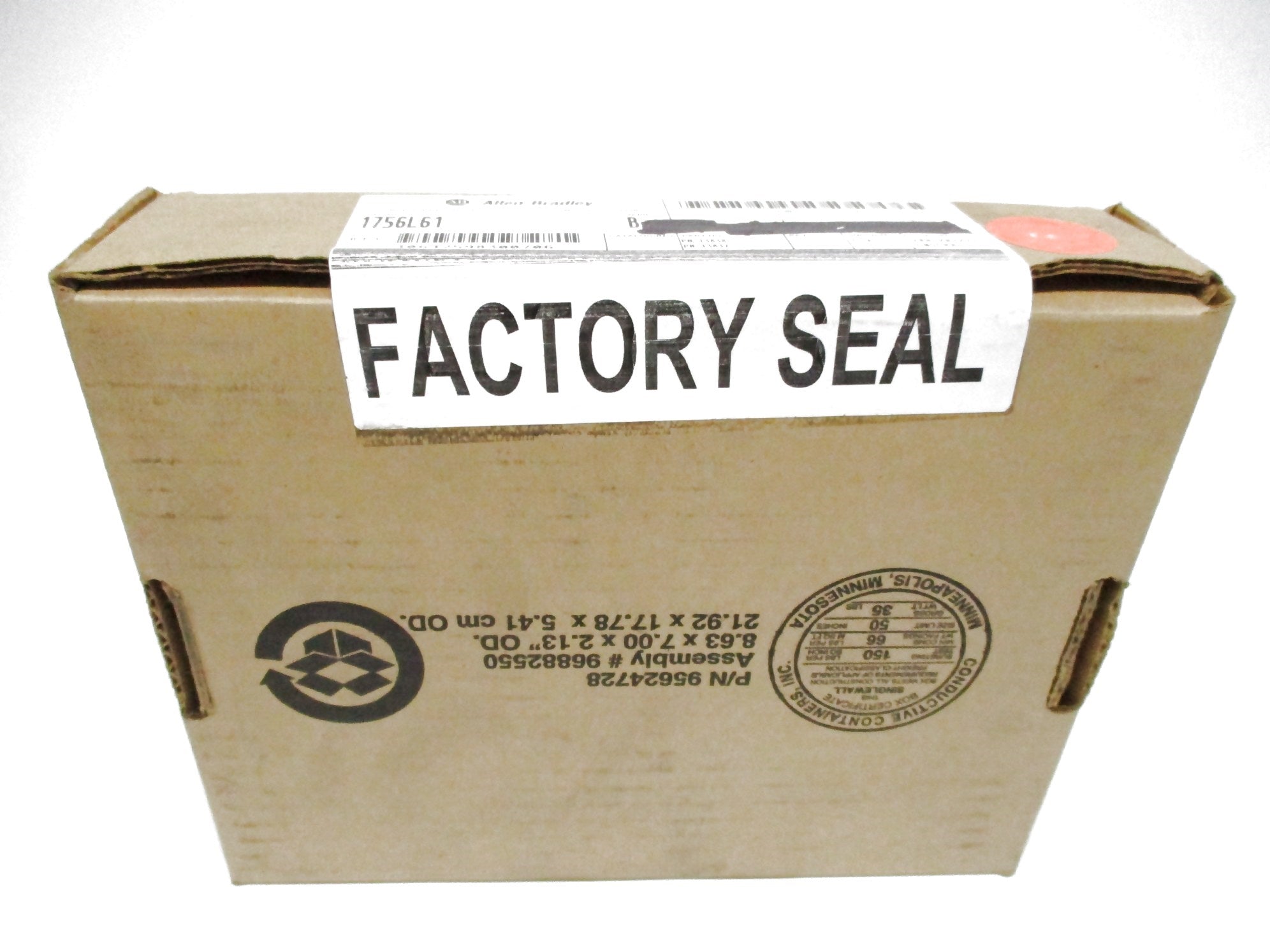 ALLEN BRADLEY 1756-L61 SER. B F/W 1.9 DATE: 2009 NSFS
