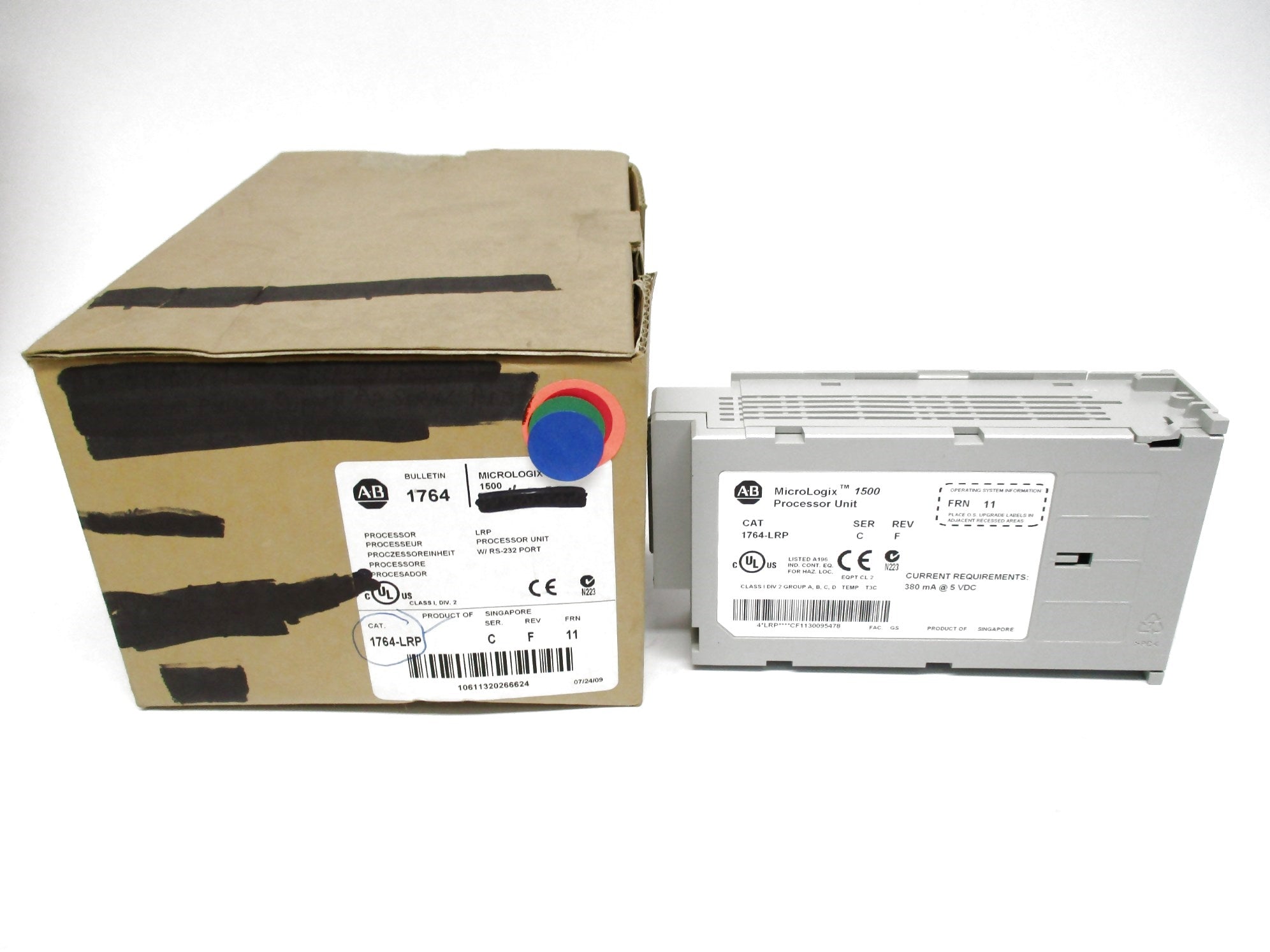 ALLEN BRADLEY 1764-LRP SER. C F/W 11 5VDC NSMP