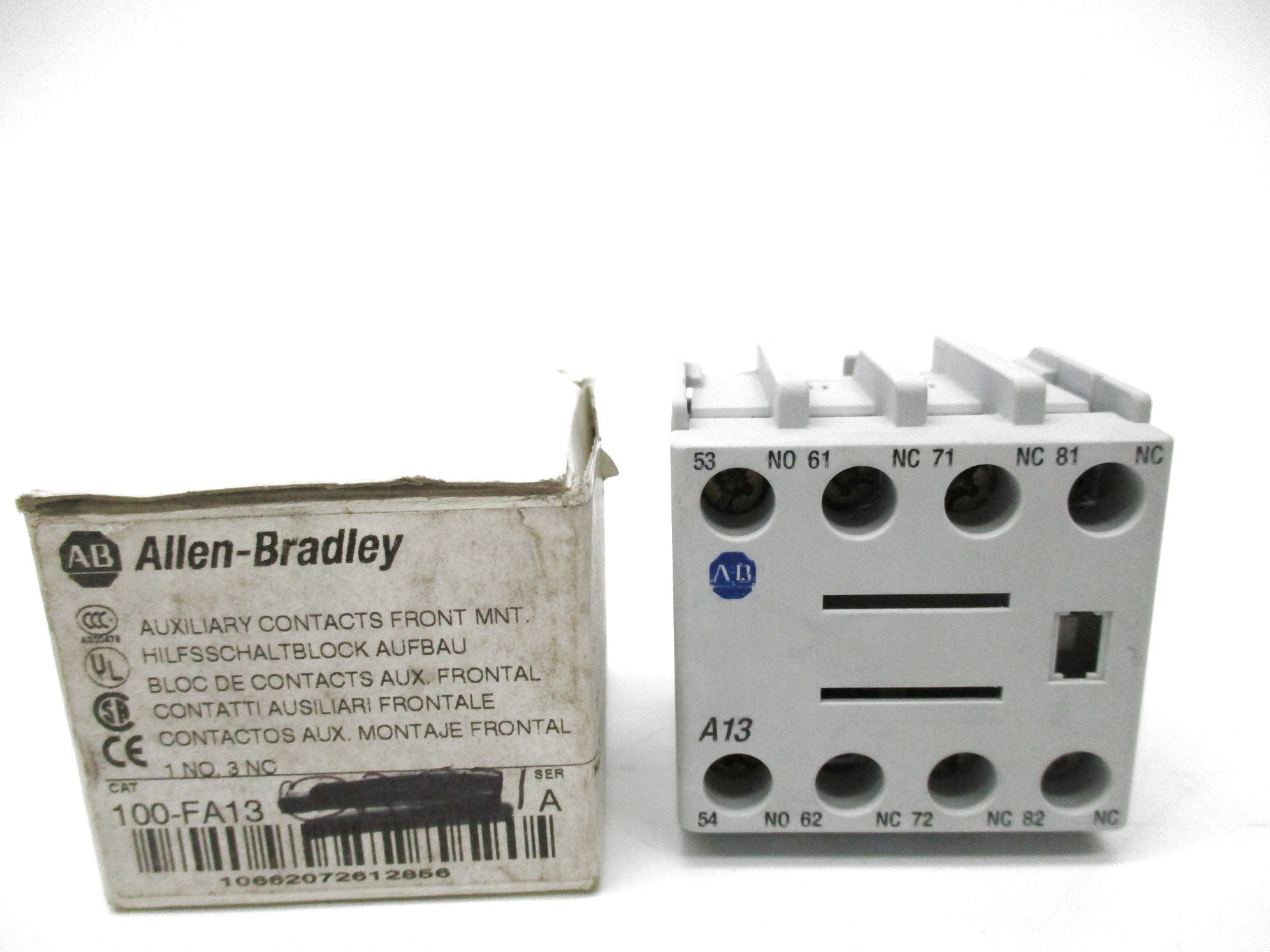 ALLEN BRADLEY 100-FA13 SER. A (WH) NSMP
